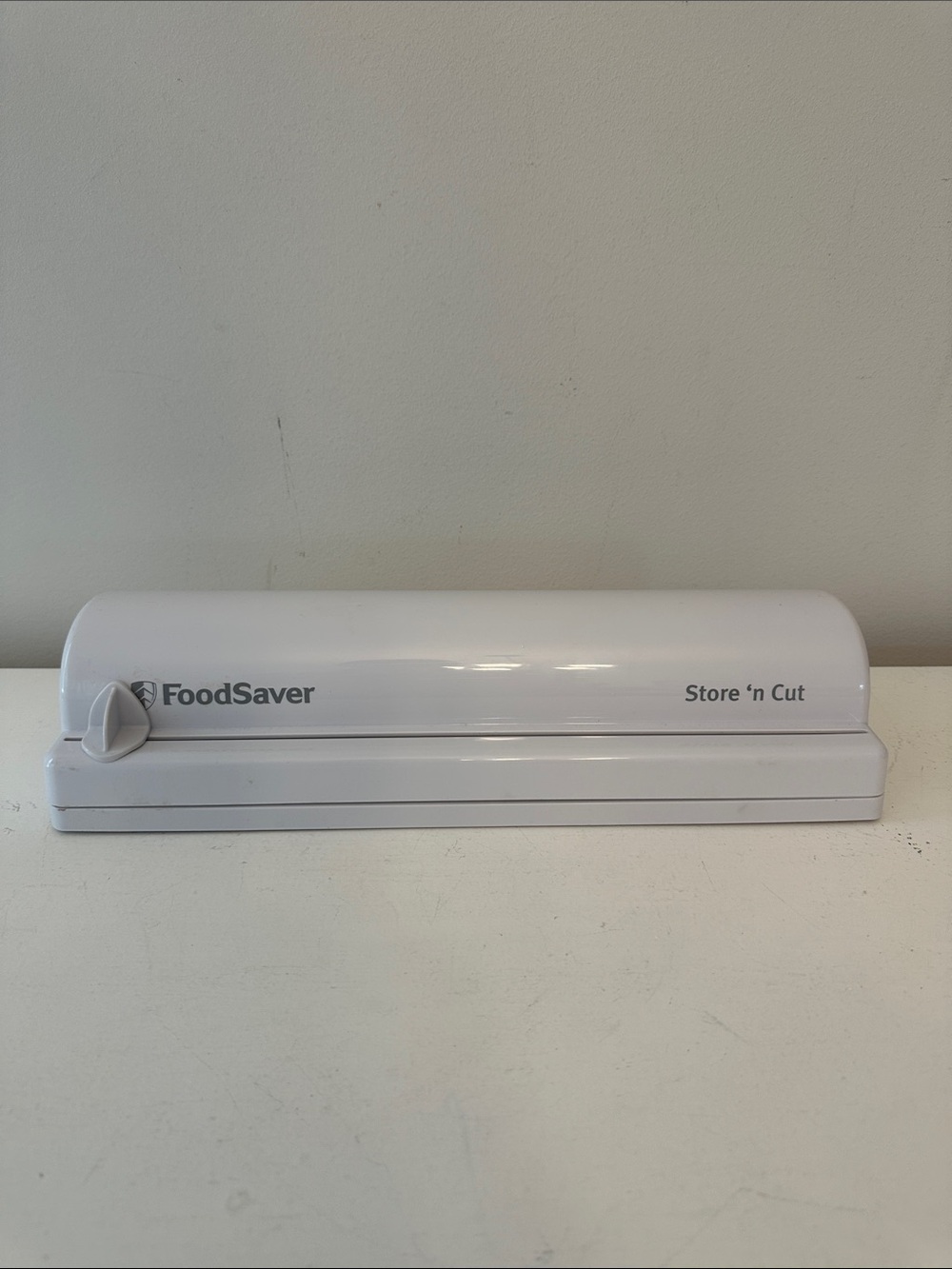 Food Saver store n’ cut bag storage and cutter